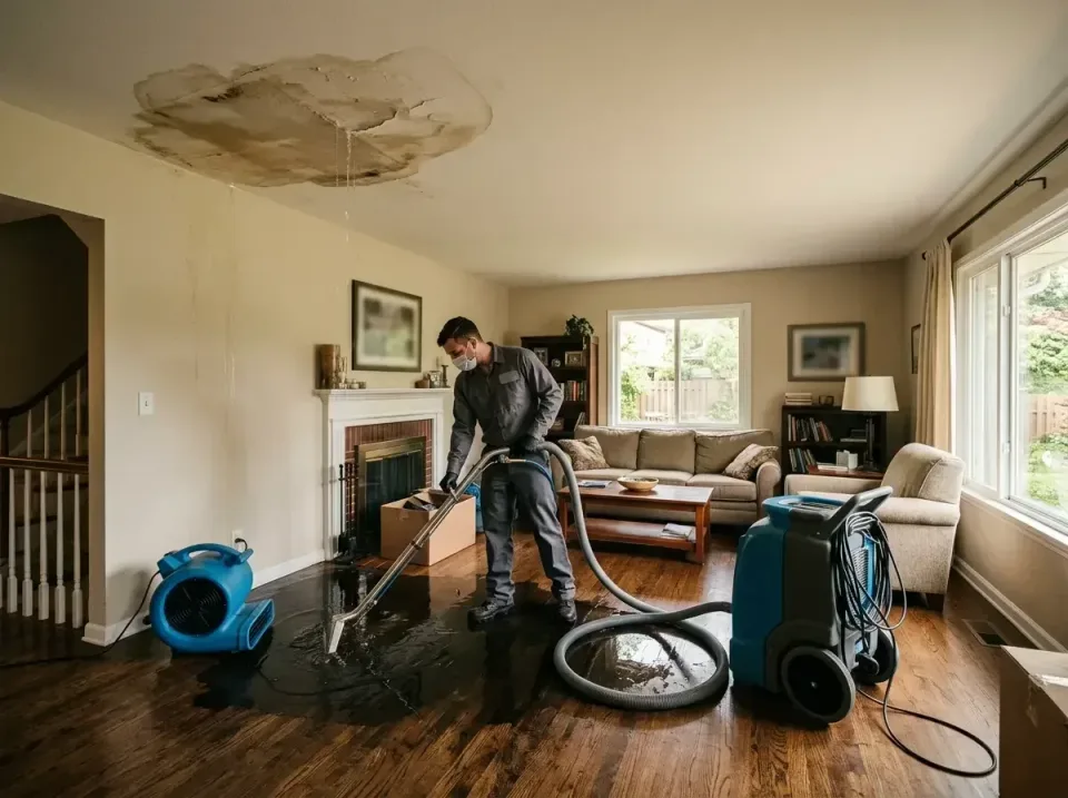 attic-pipe-burst-ceiling-drip-008 — frequently asked questions, Water Damage Restoration & Carpet Care in Columbia, KY
